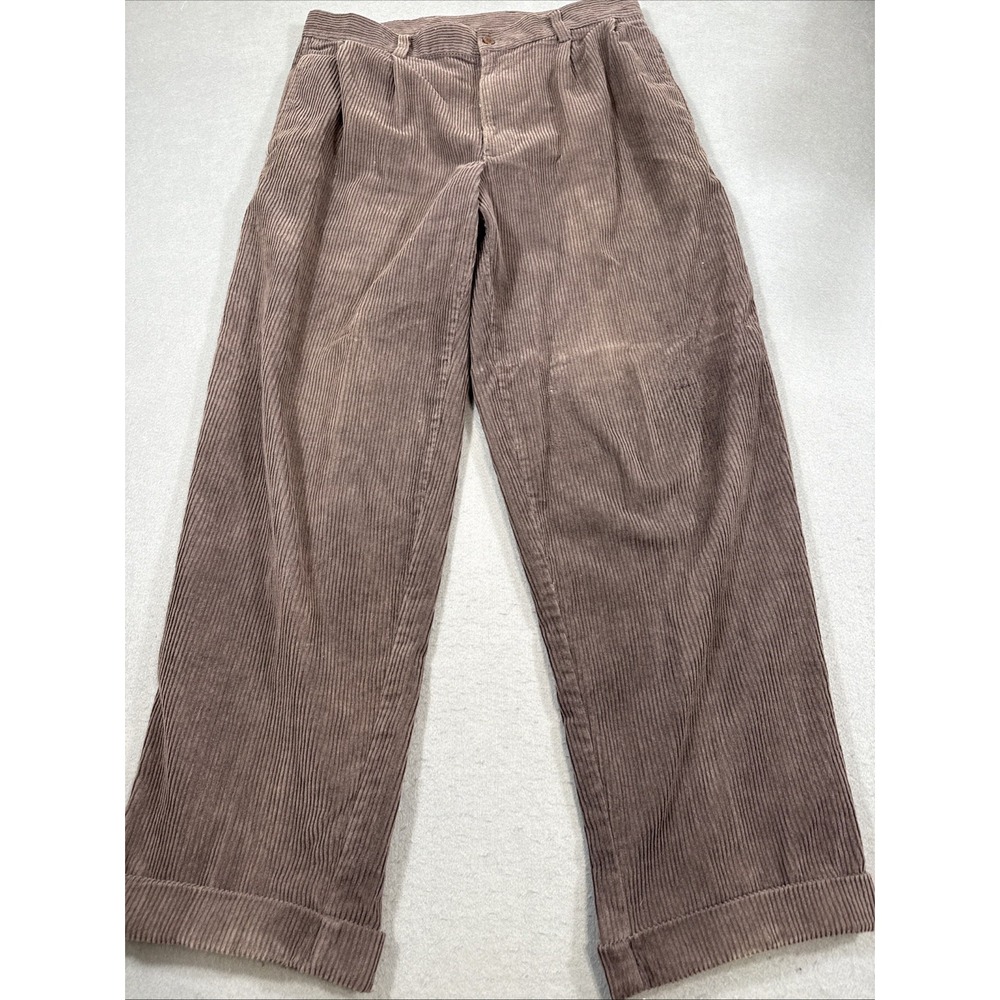 PANTS CORDUROY JOE'S GRAY 36 CUFFED  Cotton JOS A BANKS